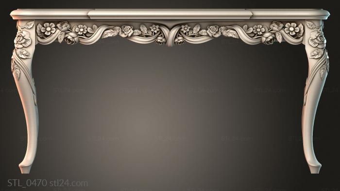 Tables (STL_0470) 3D models for cnc