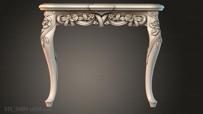 Tables (STL_0489) 3D models for cnc