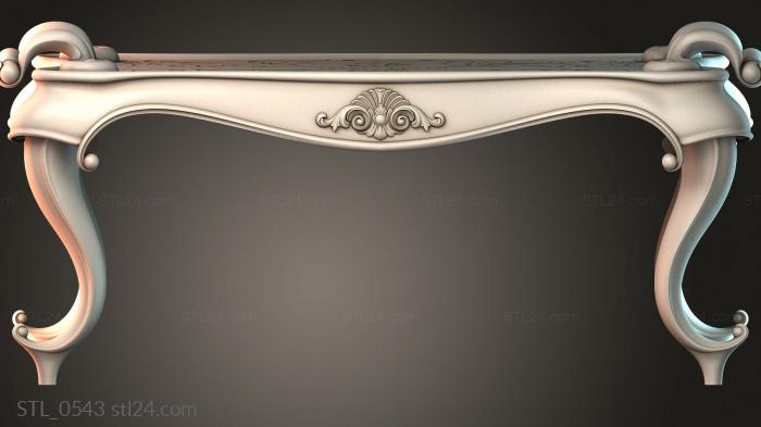 Tables (STL_0543) 3D models for cnc
