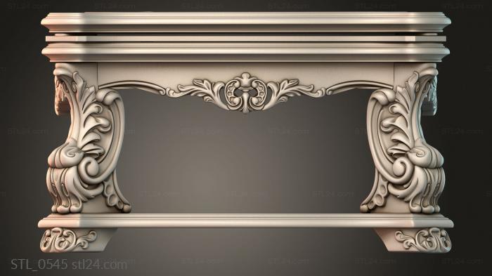 Tables (STL_0545) 3D models for cnc