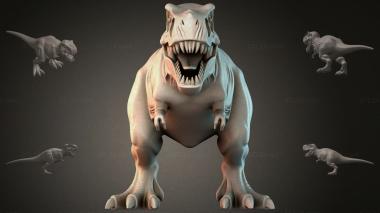 Various figurines STRI_000080 3d model