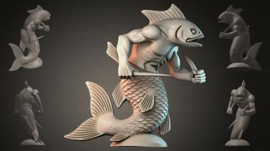 Various figurines STRI_000114 3d model