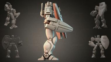 Various figurines STRI_000131 3d model
