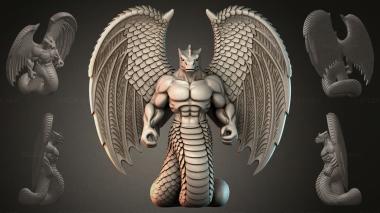 Various figurines STRI_000145 3d model