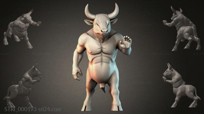 Various figurines (STRI_000193) 3D models for cnc