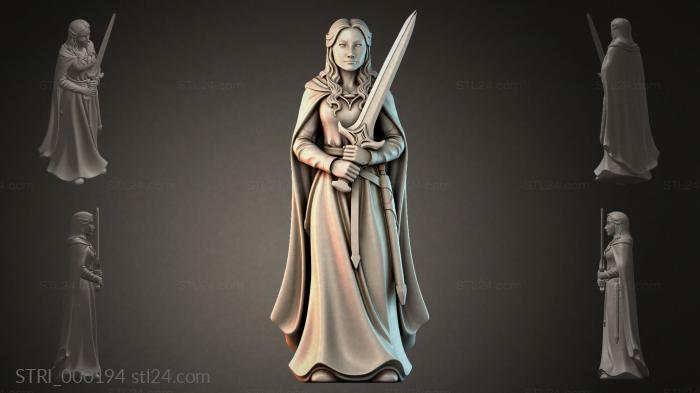 Various figurines (STRI_000194) 3D models for cnc