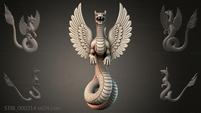 Various figurines (STRI_000214) 3D models for cnc