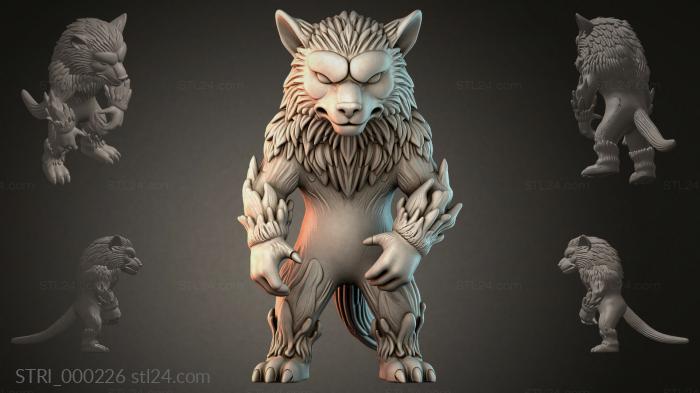 Various figurines (STRI_000226) 3D models for cnc