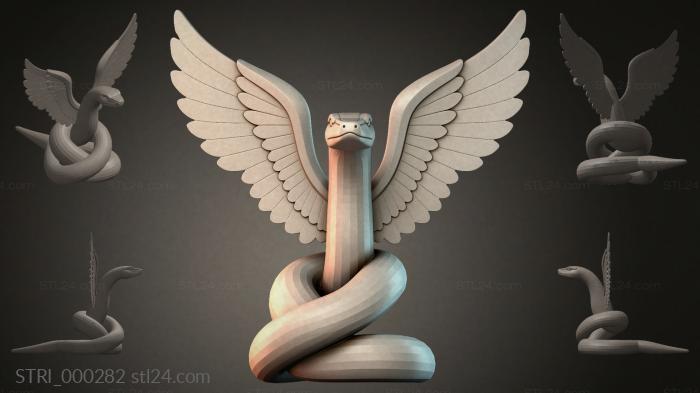 Various figurines (STRI_000282) 3D models for cnc