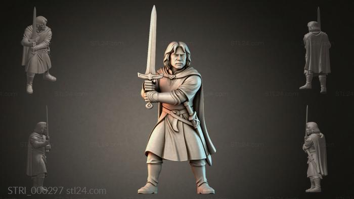 Various figurines (STRI_000297) 3D models for cnc