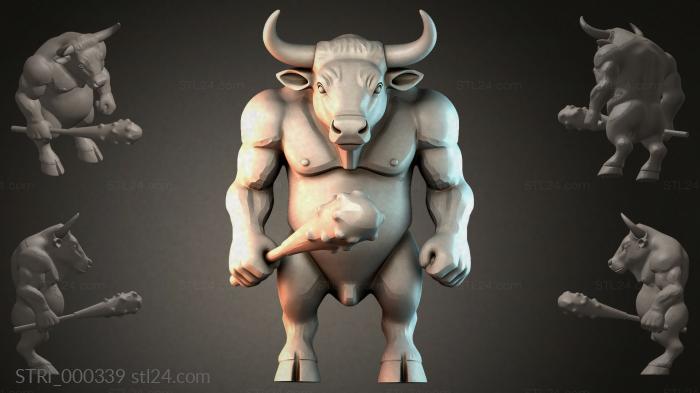 Various figurines (STRI_000339) 3D models for cnc