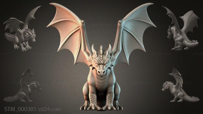 Various figurines (STRI_000385) 3D models for cnc