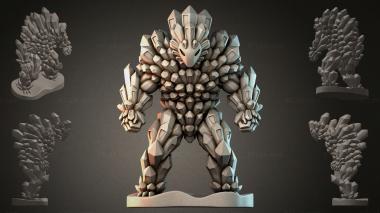 Various figurines STRI_000417 3d model