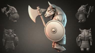 Various figurines STRI_000418 3d model