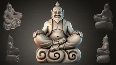 Various figurines STRI_000442 3d model