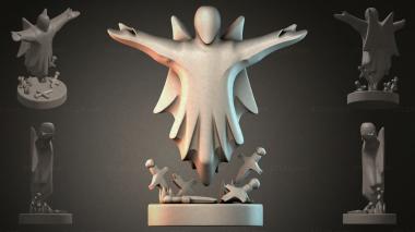Various figurines STRI_000444 3d model