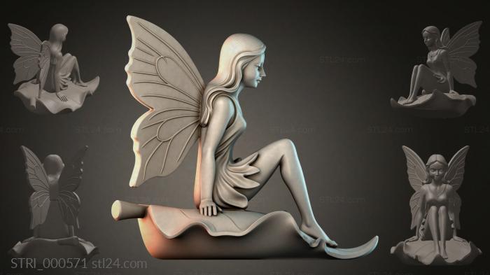 Various figurines (STRI_000571) 3D models for cnc