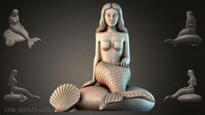 Various figurines (STRI_000572) 3D models for cnc