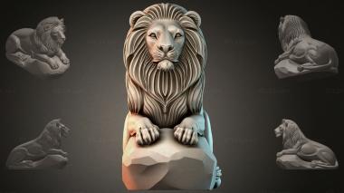Various figurines STRI_000638 3d model