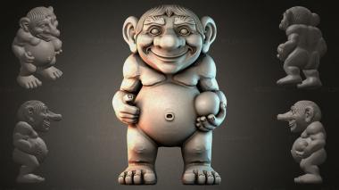 Various figurines STRI_000655 3d model