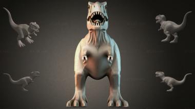 Various figurines STRI_000677 3d model