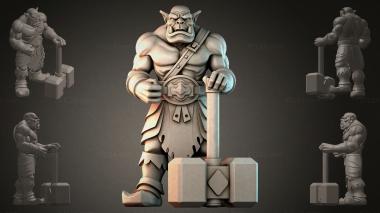Various figurines STRI_000678 3d model