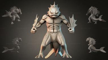 Various figurines STRI_000689 3d model