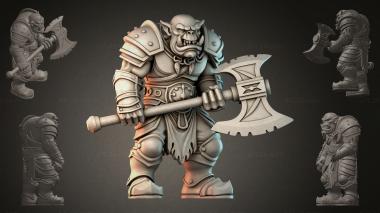 Various figurines STRI_000708 3d model