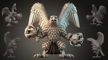 Various figurines STRI_000712 3d model