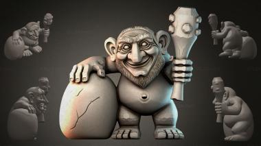 Various figurines STRI_000714 3d model
