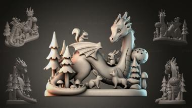 Various figurines STRI_000728 3d model