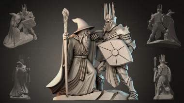 Various figurines STRI_001048 3d model