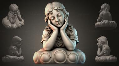 Various figurines STRI_001056 3d model
