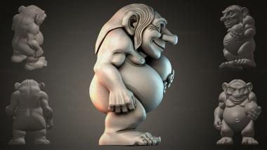 Various figurines STRI_001062 3d model