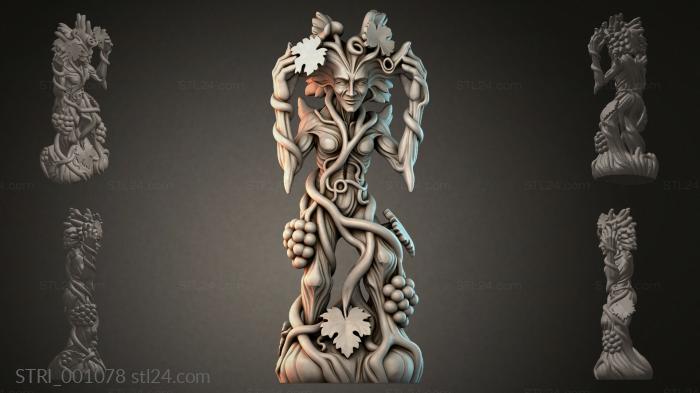 Various figurines (STRI_001078) 3D models for cnc