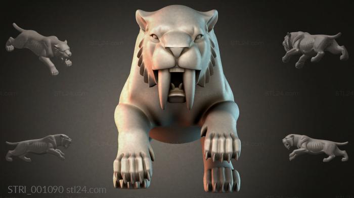 Various figurines (STRI_001090) 3D models for cnc