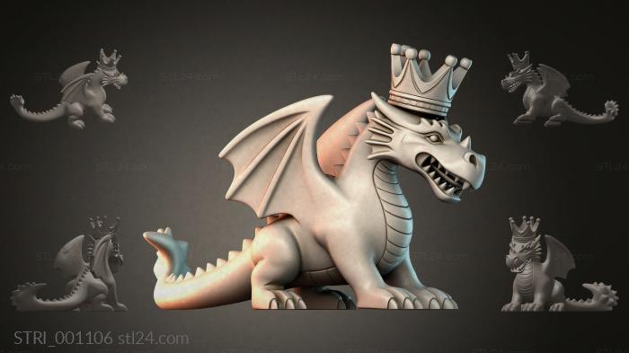 Various figurines (STRI_001106) 3D models for cnc