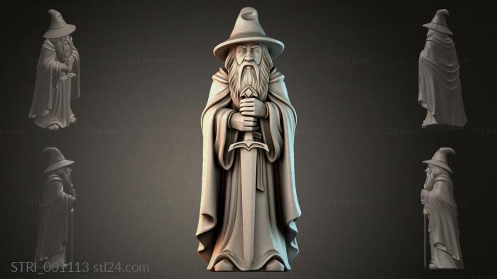 Various figurines (STRI_001113) 3D models for cnc