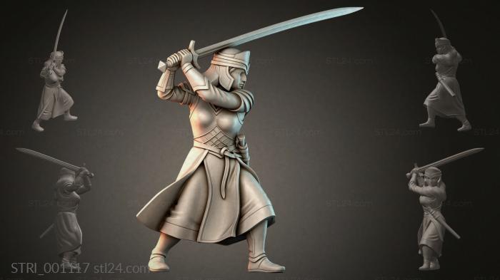 Various figurines (STRI_001117) 3D models for cnc