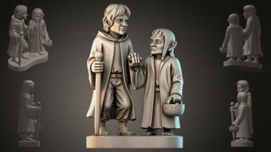 Various figurines STRI_001146 3d model