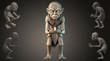 Various figurines STRI_001148 3d model
