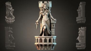 Various figurines STRI_001160 3d model