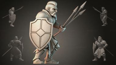 Various figurines STRI_001178 3d model