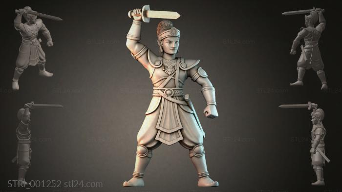 Various figurines (STRI_001252) 3D models for cnc