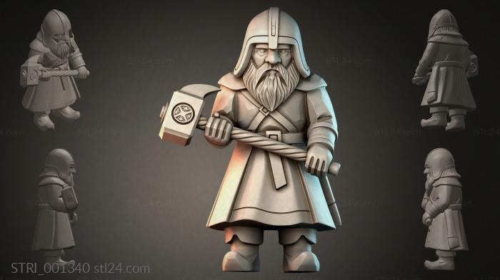 Various figurines (STRI_001340) 3D models for cnc