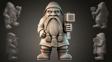 Various figurines STRI_001436 3d model