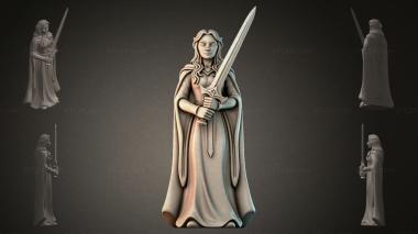 Various figurines STRI_001445 3d model
