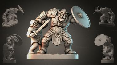 Various figurines STRI_001449 3d model