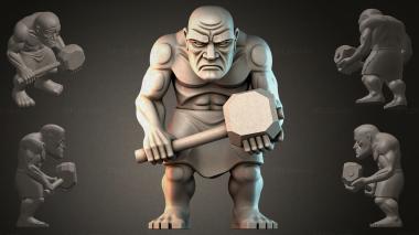 Various figurines STRI_001452 3d model