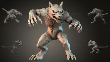 Various figurines STRI_001461 3d model